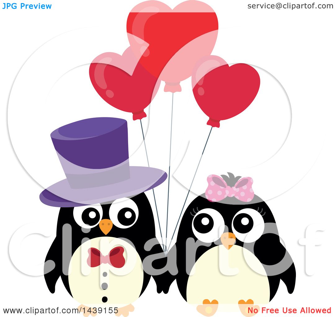 penguin valentine clipart - photo #45