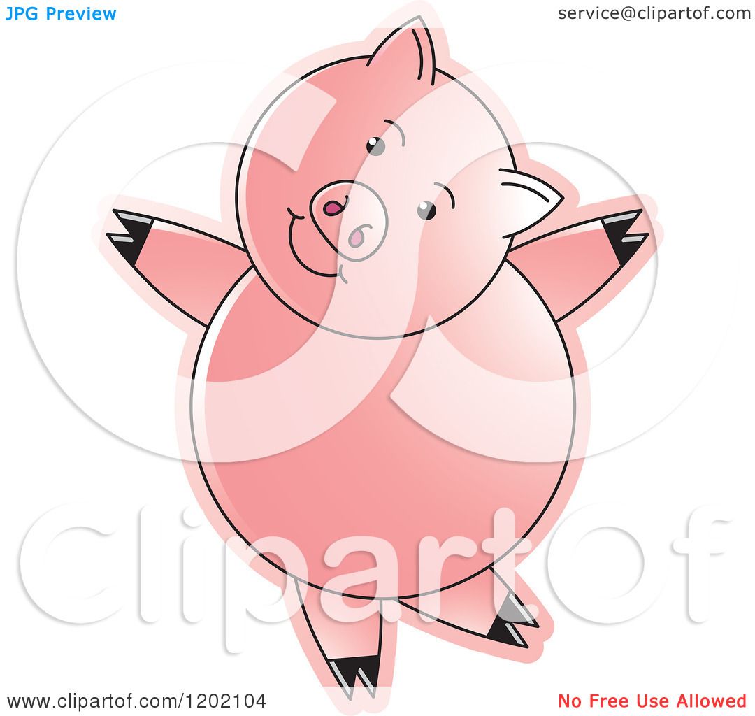 dancing pig clip art free - photo #42