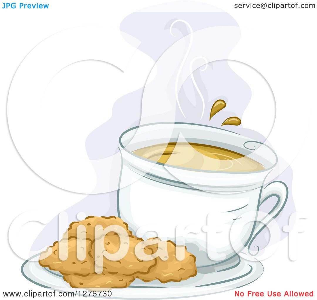 free clipart coffee and cookies - photo #20