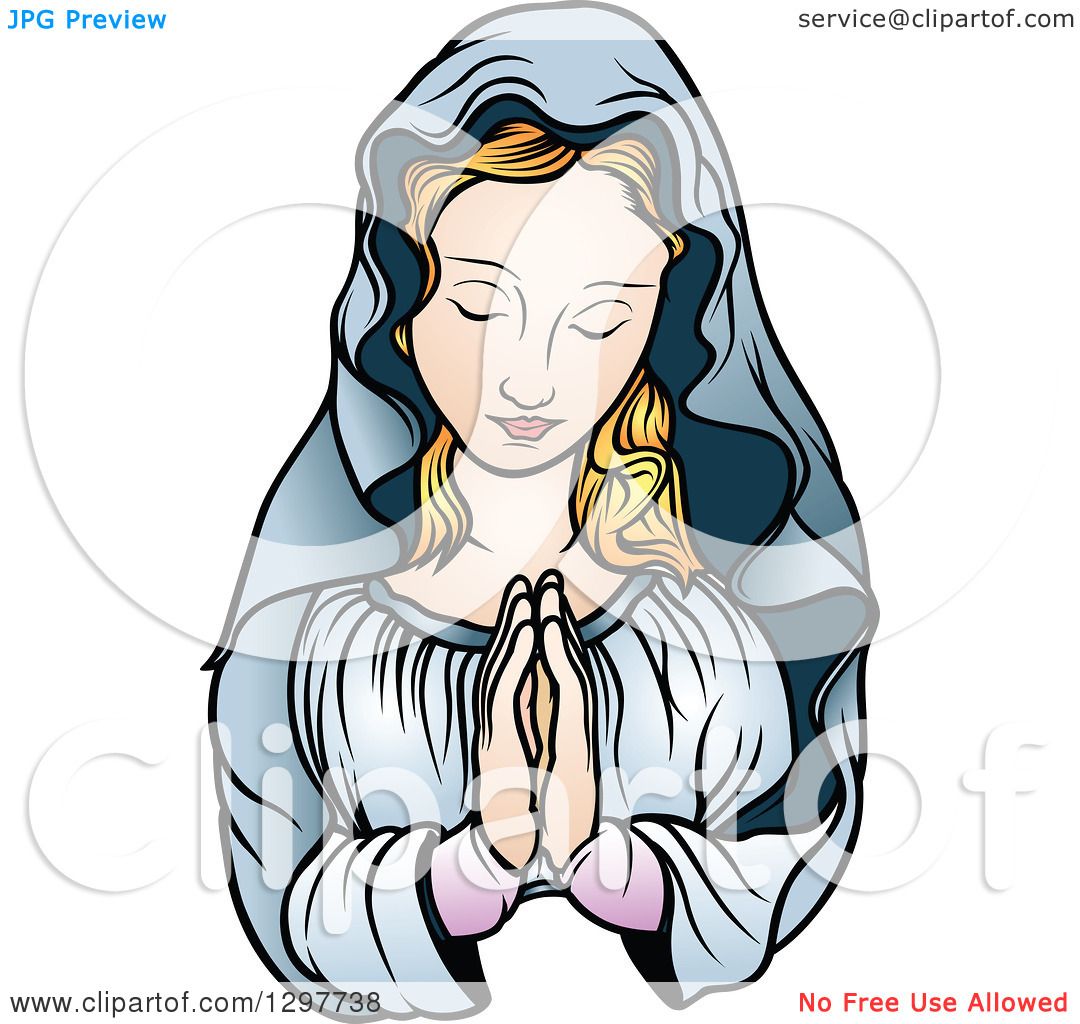 clipart of mother mary - photo #36