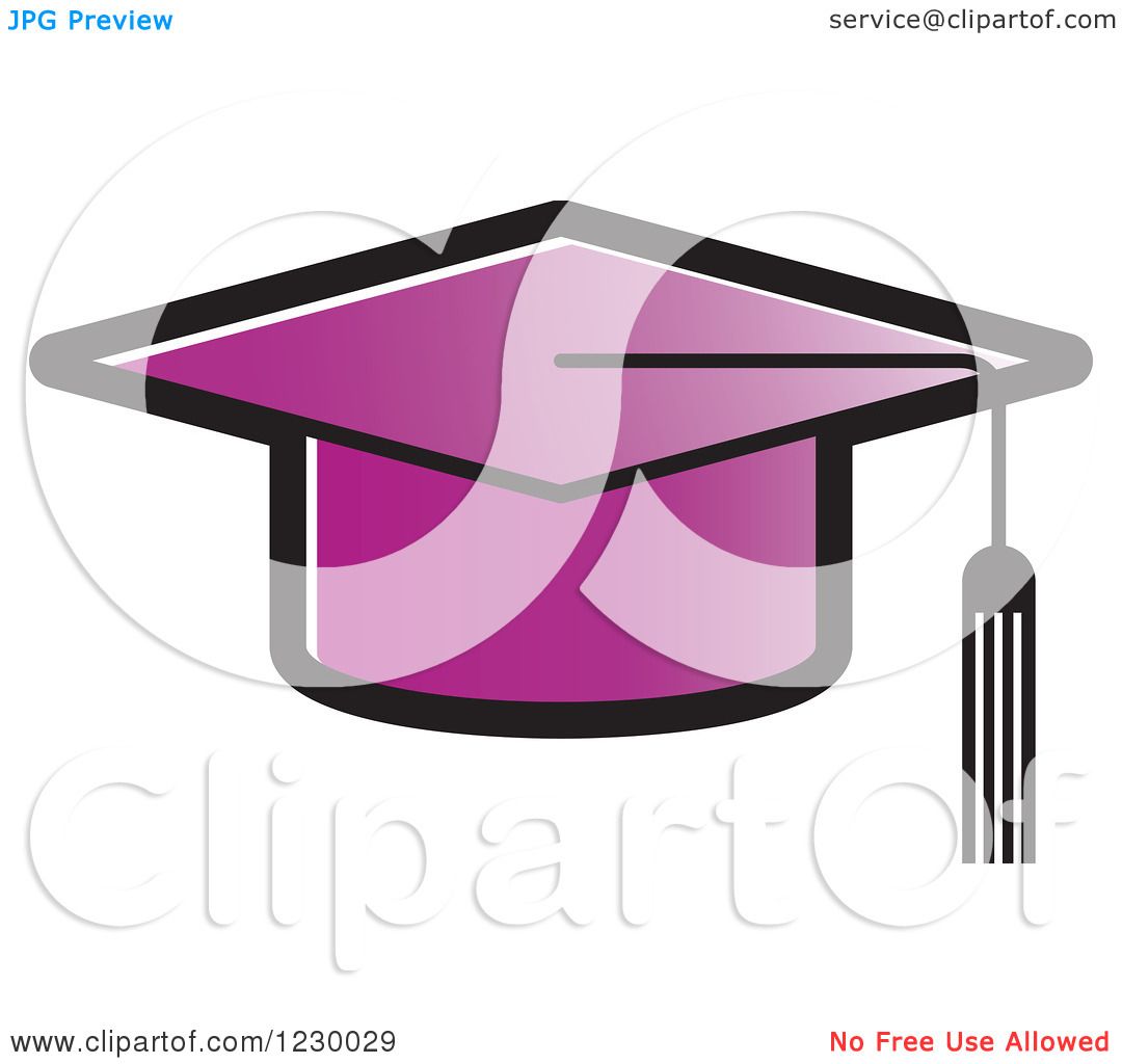 purple graduation cap clip art free - photo #27