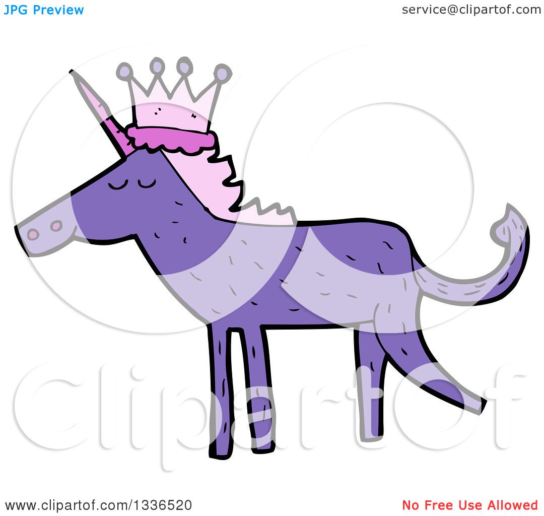 purple unicorn clipart - photo #41