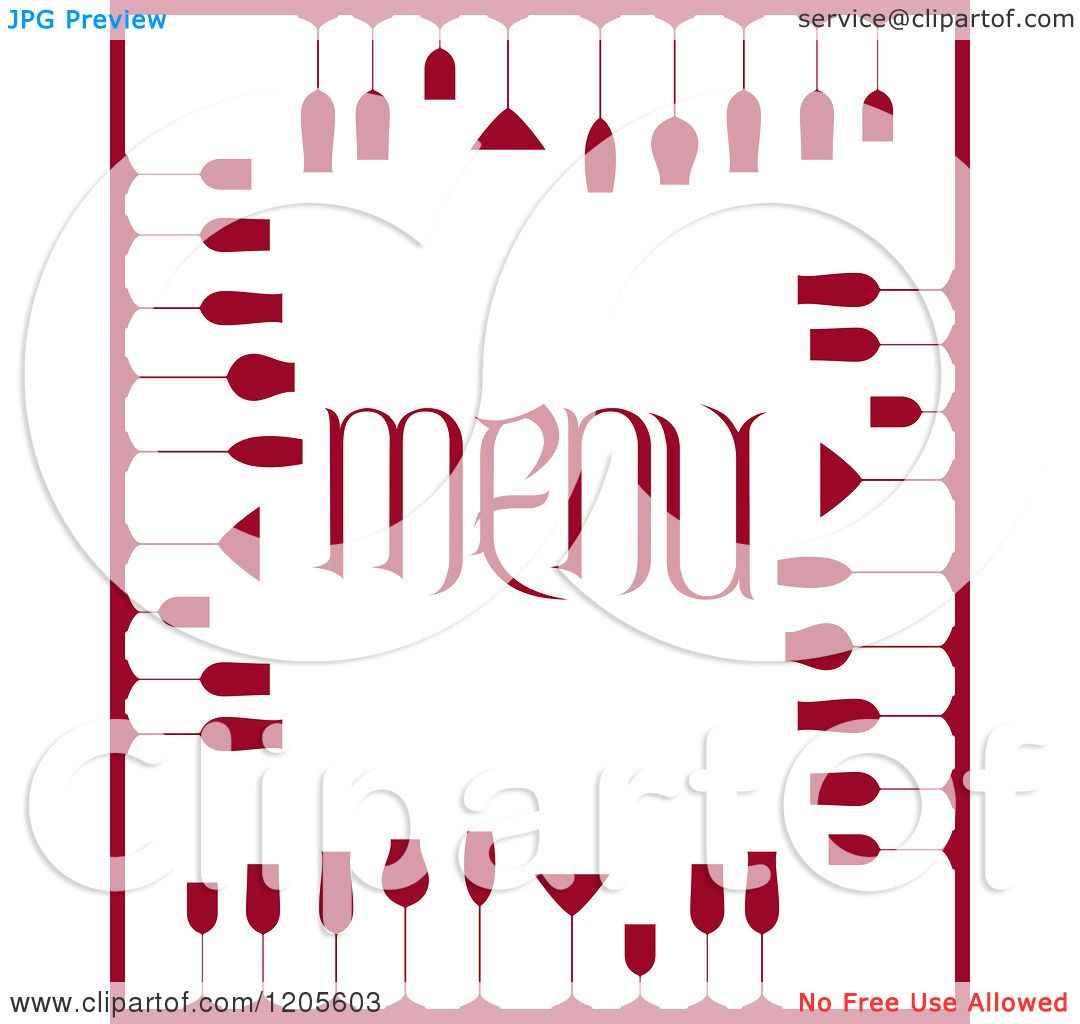 wine menu clipart - photo #22
