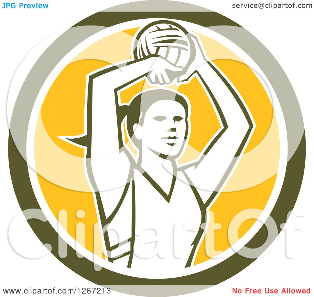 yellow volleyball clipart - photo #32