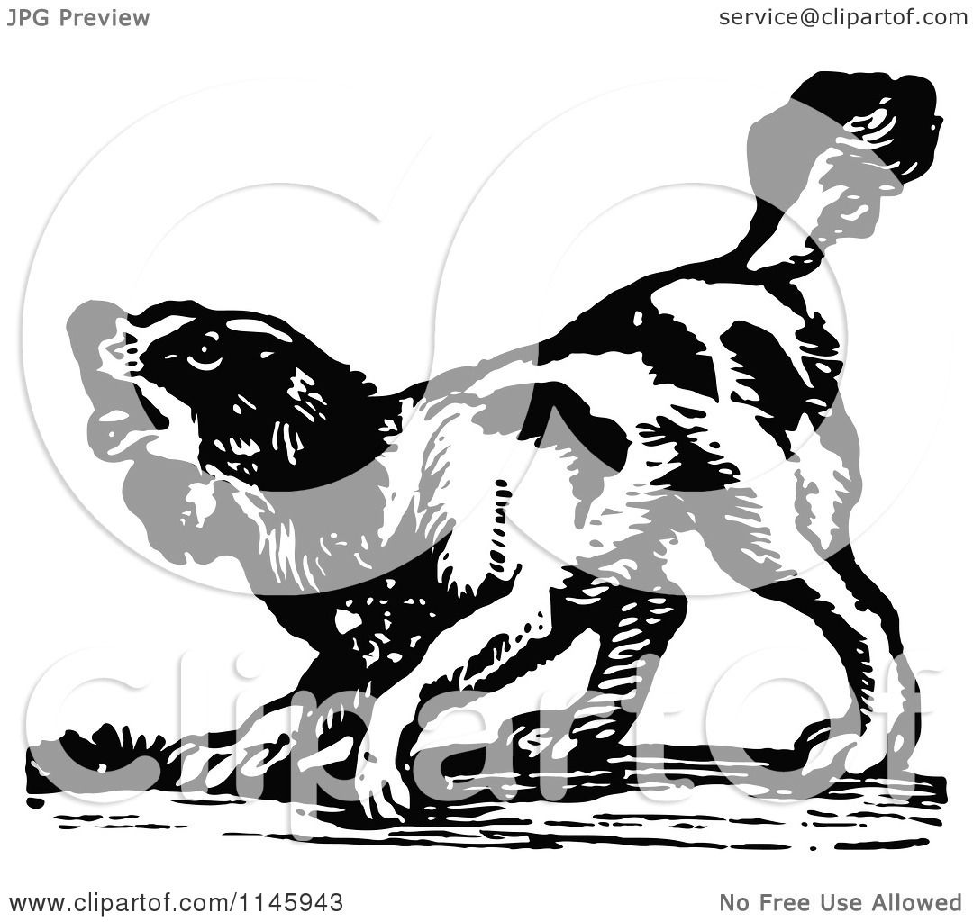 clipart of a dog barking - photo #33