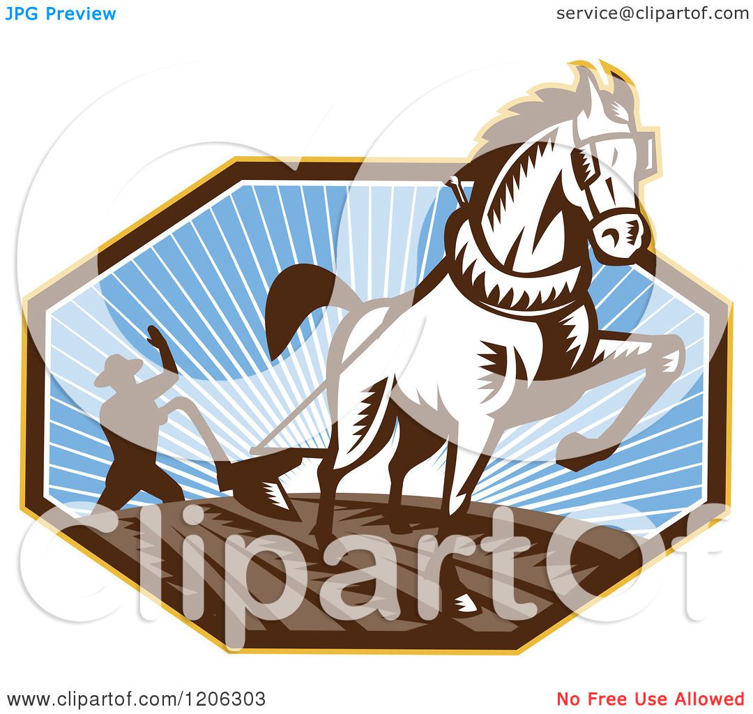 horse pull clipart - photo #16