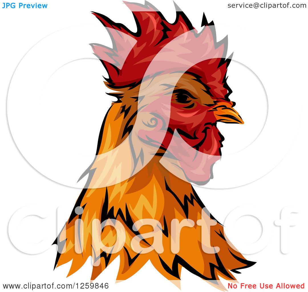 rooster mascot clipart - photo #25