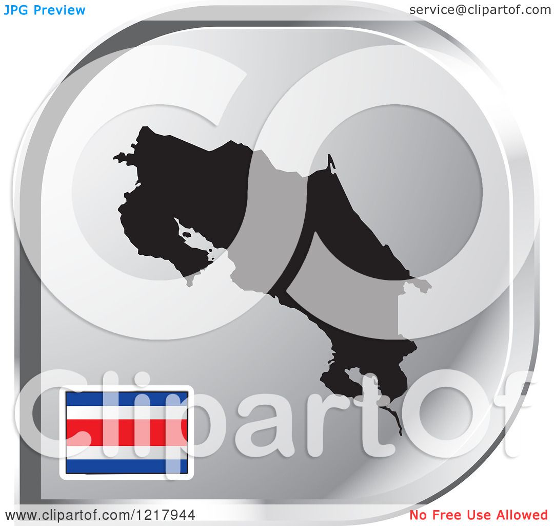 clipart map of costa rica - photo #44