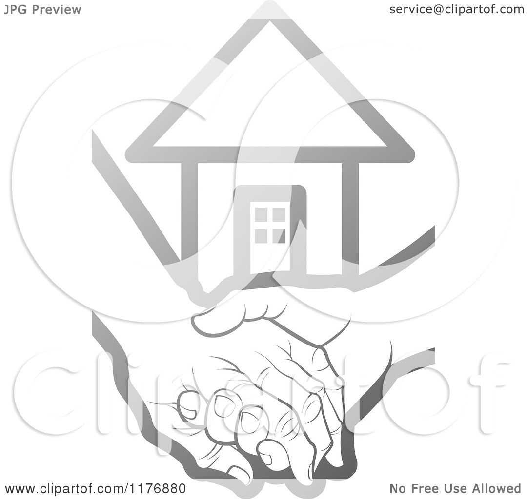 hands holding house clipart - photo #3