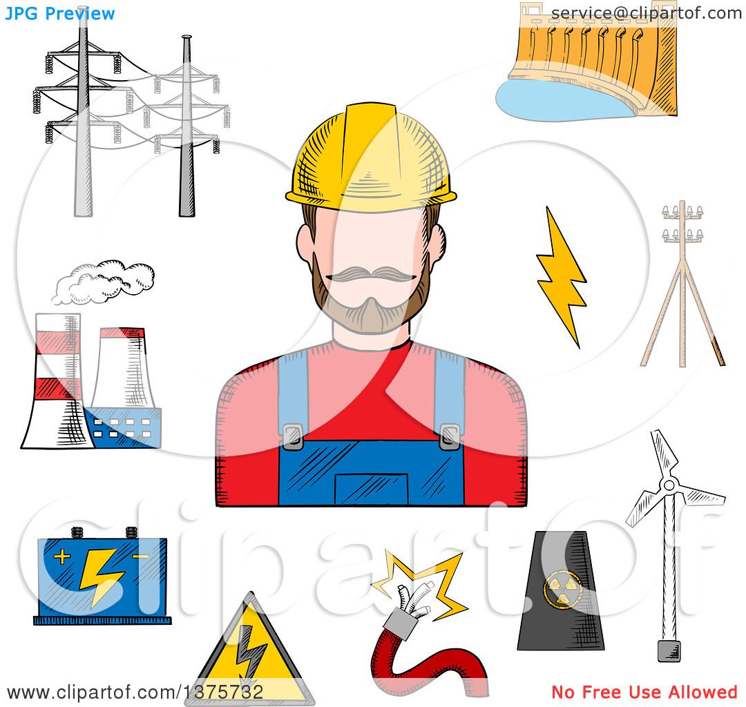 clipart of nuclear power plant - photo #37