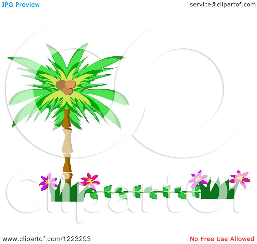 clipart palm tree borders - photo #23