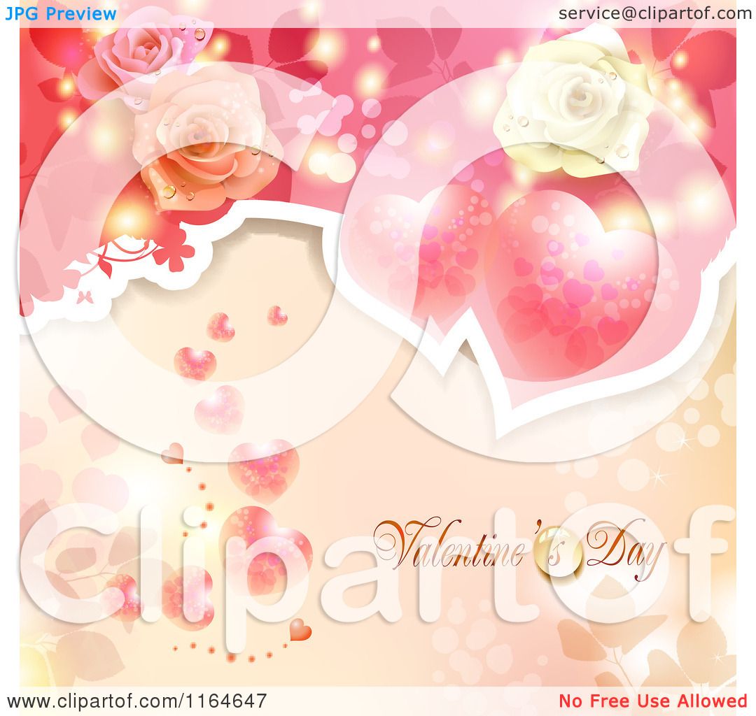 clipart of roses and hearts - photo #47