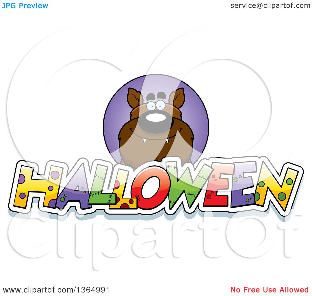 halloween werewolf clipart free - photo #33