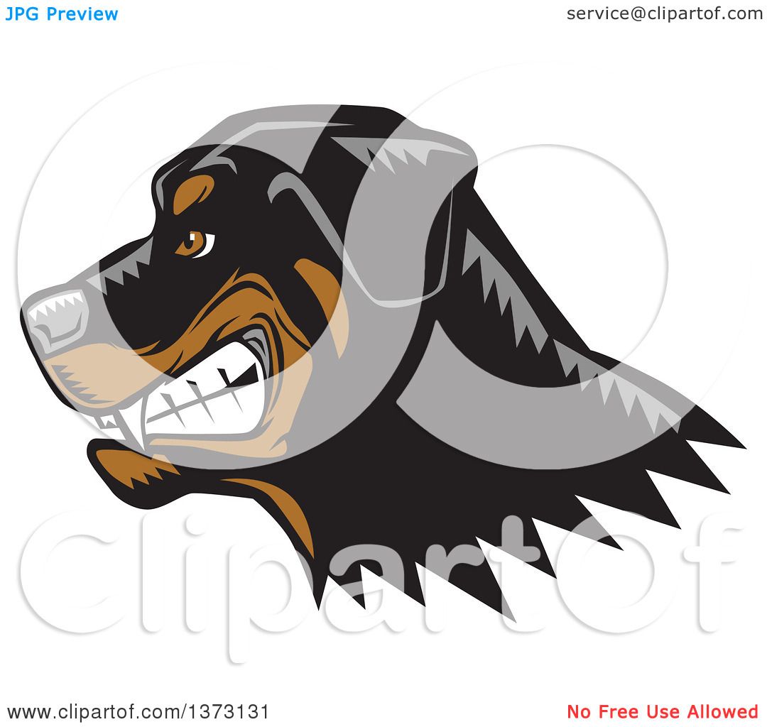 growling dog clipart - photo #32