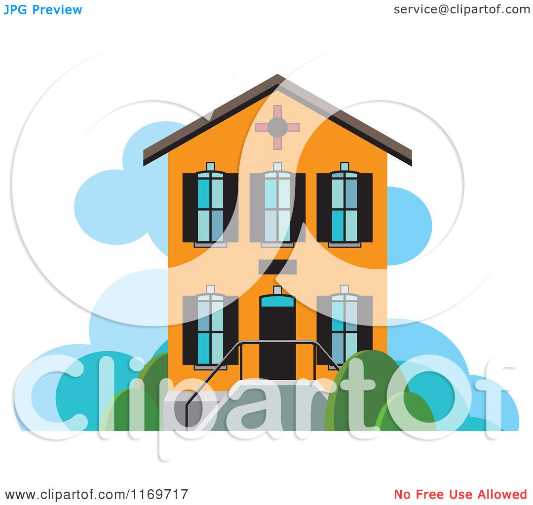 two story house clipart - photo #15