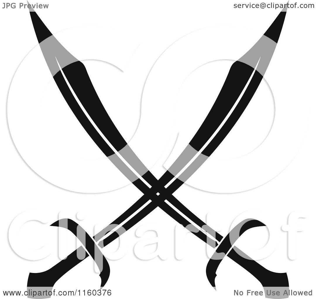free clipart crossed swords - photo #31