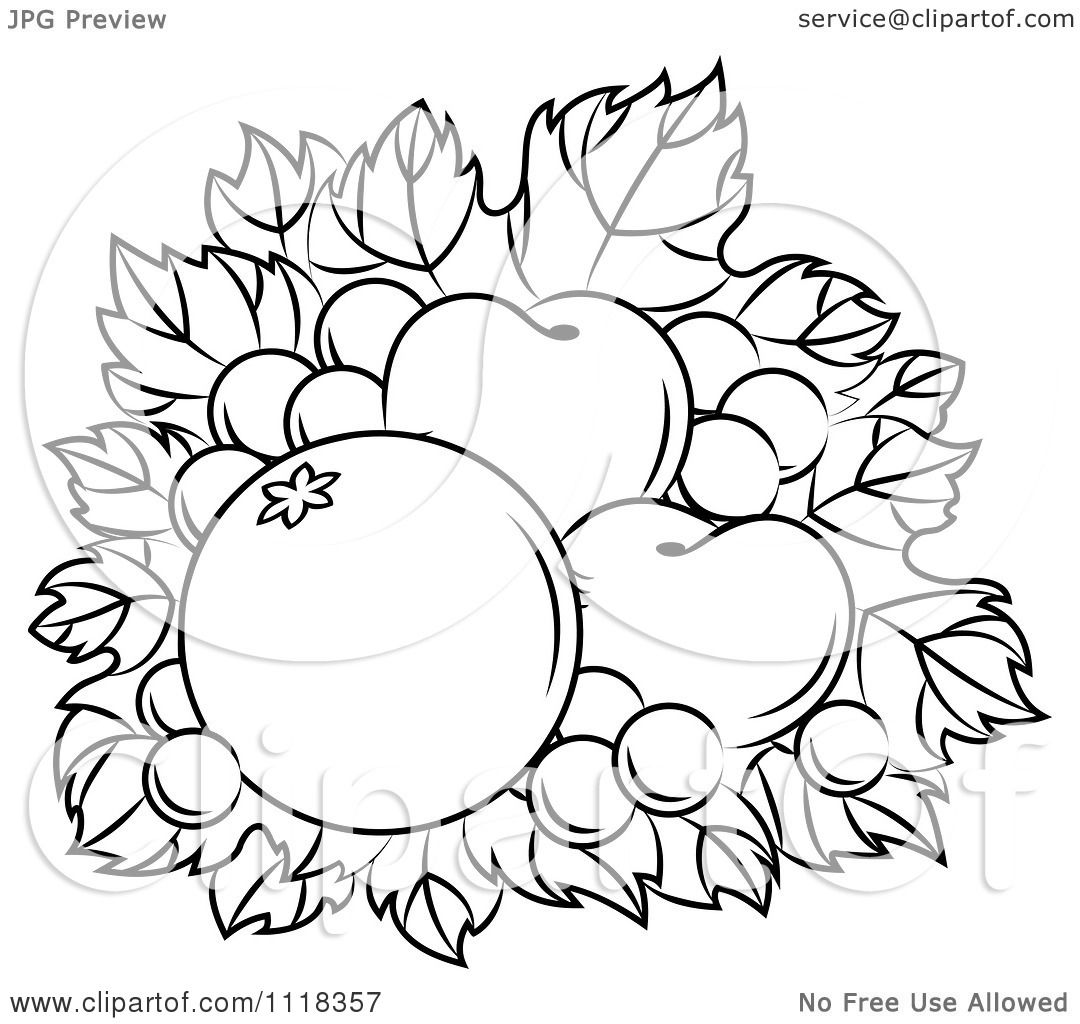 free black and white harvest clipart - photo #37