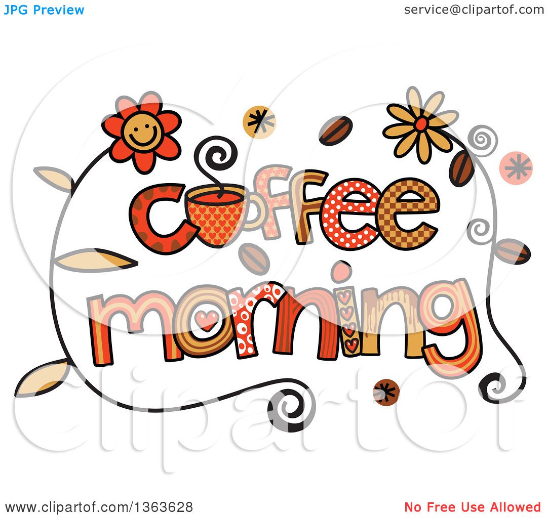 coffee morning clipart - photo #13