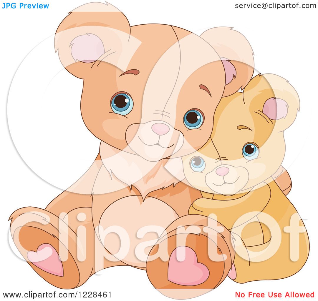 teddy bear hugs clipart - photo #50
