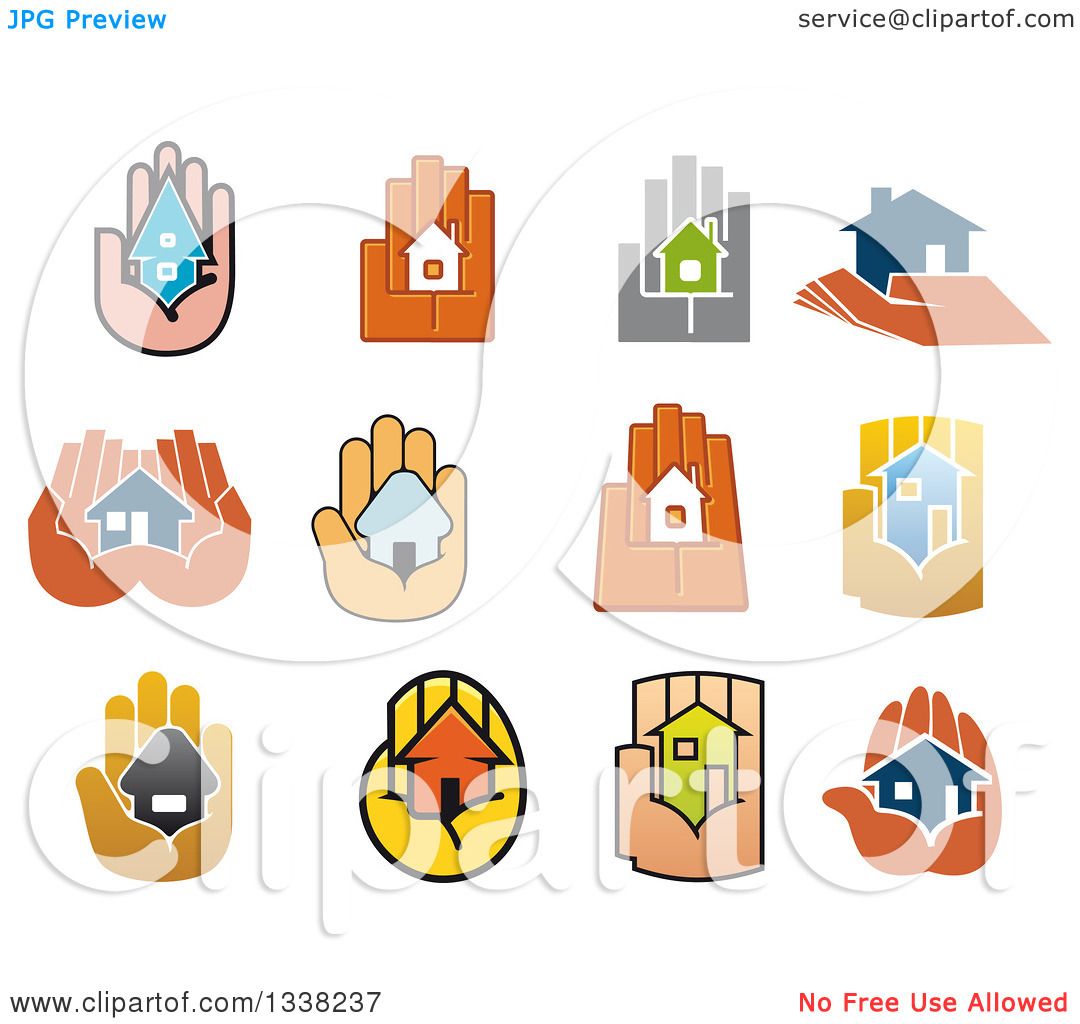 hands holding house clipart - photo #17