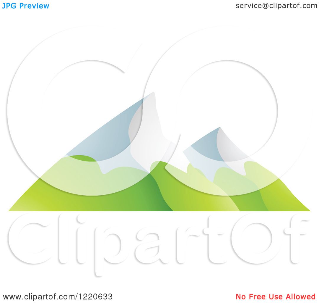 snow capped mountains clipart - photo #45