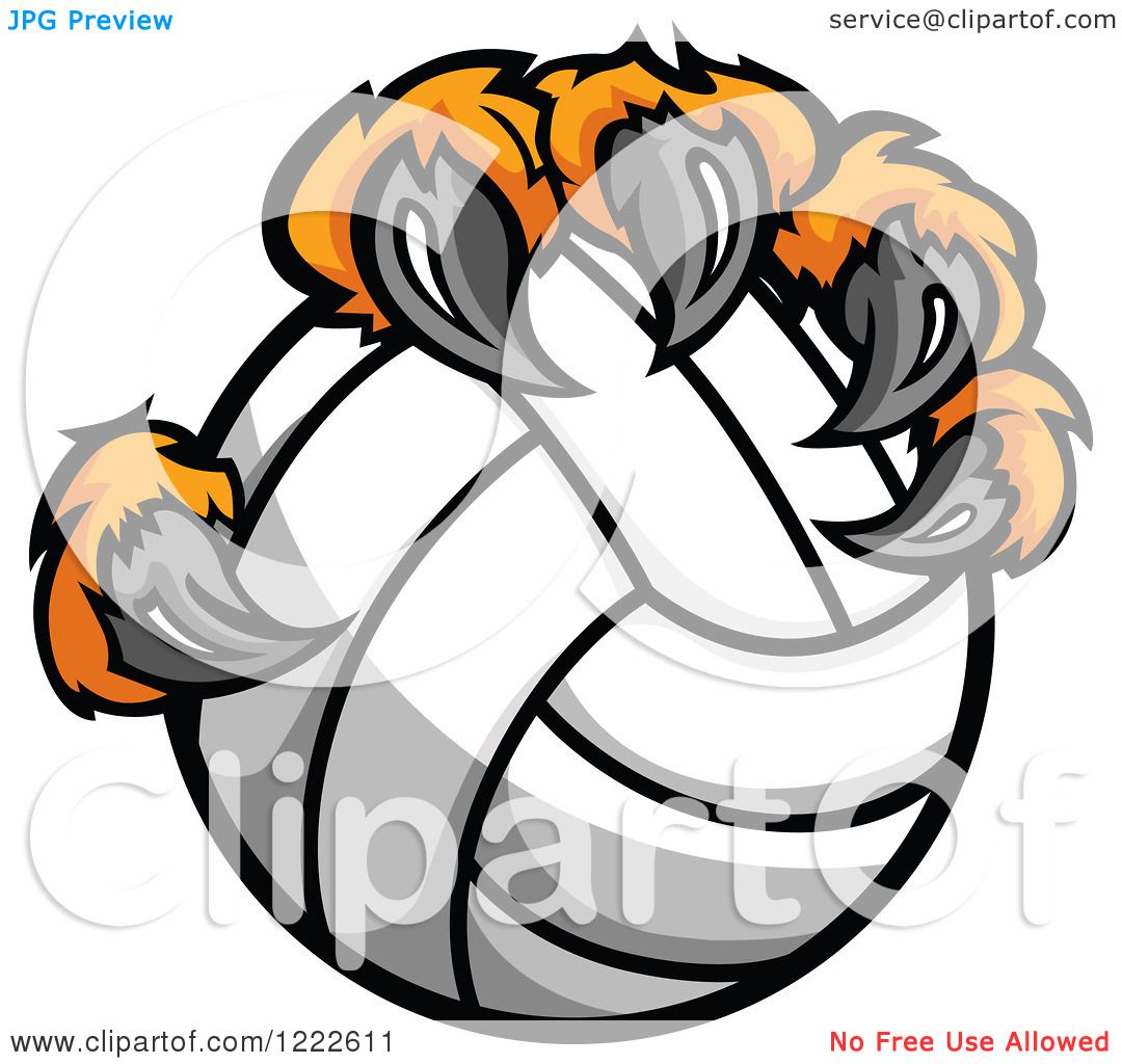 eagle volleyball clipart - photo #46