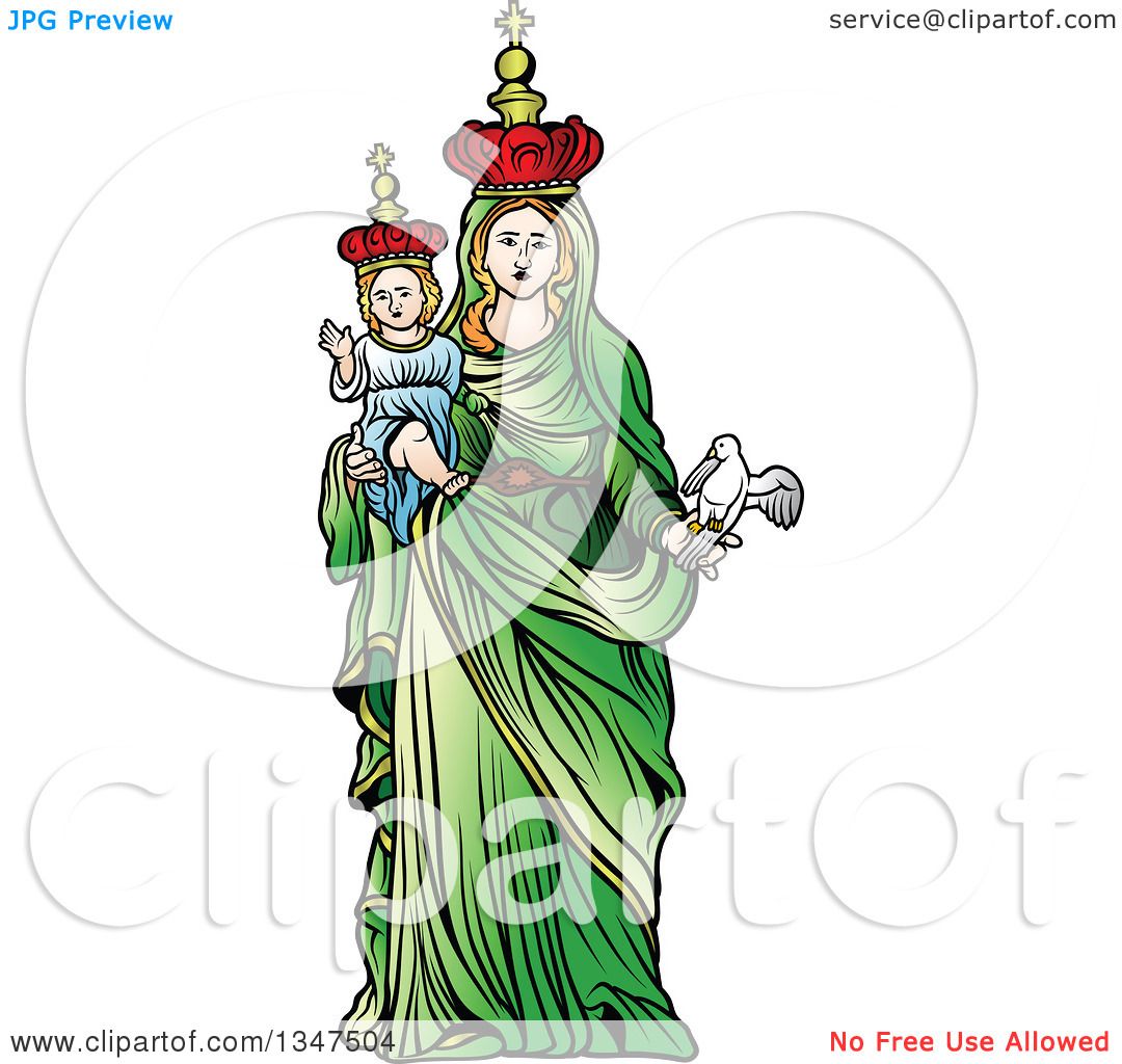 clipart images of virgin mary - photo #27