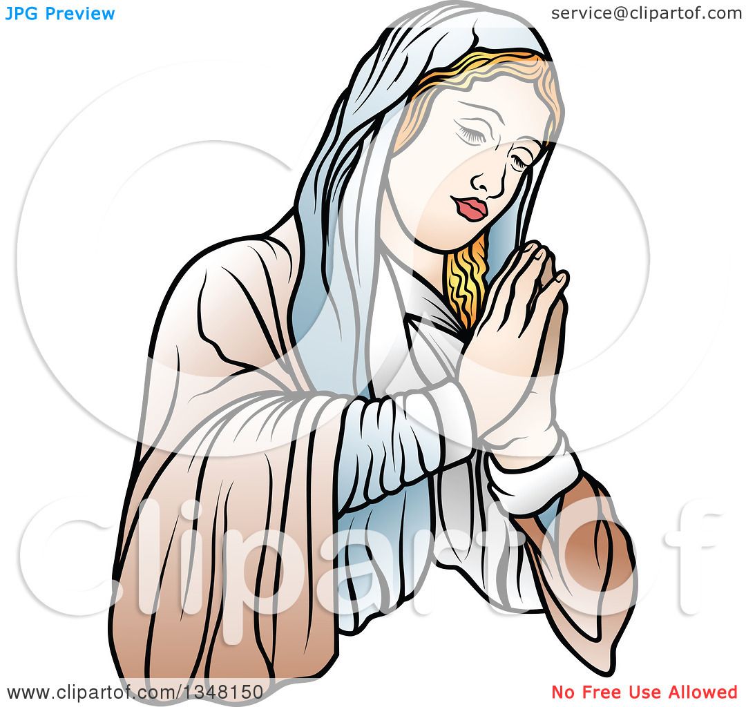 clipart images of virgin mary - photo #32