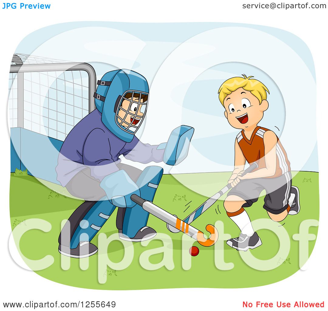 clip art illustrations field hockey - photo #42