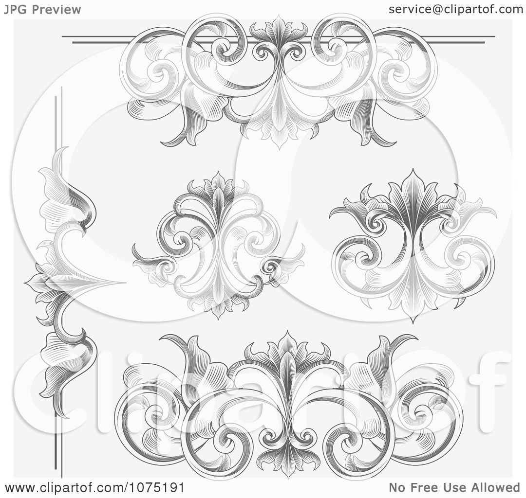 victorian etching clipart - photo #41