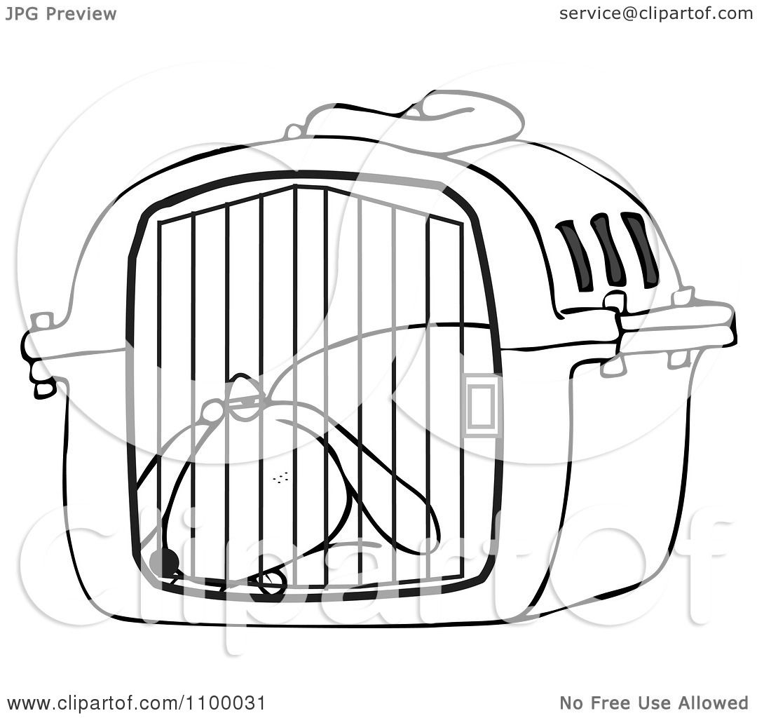 dog kennel clipart - photo #45
