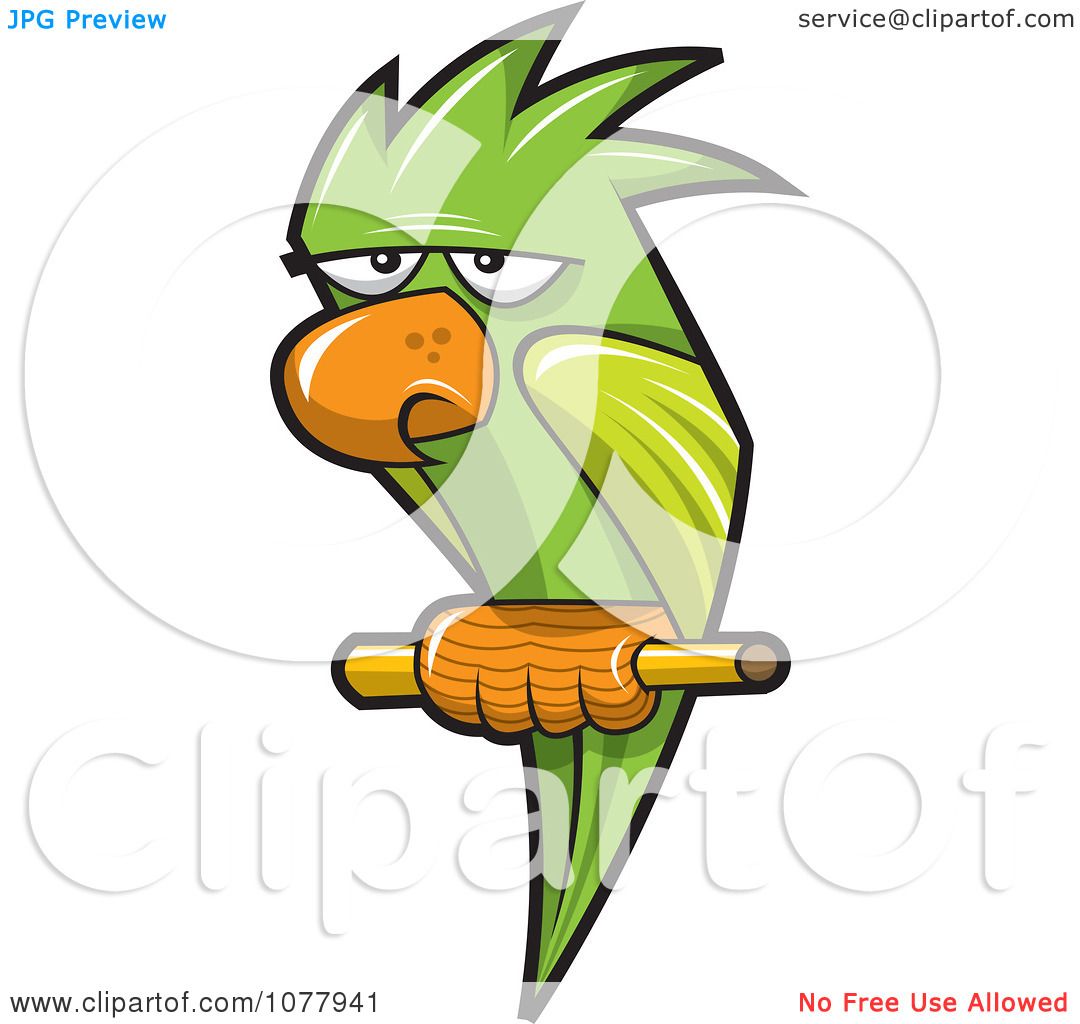 green parrot clipart - photo #32