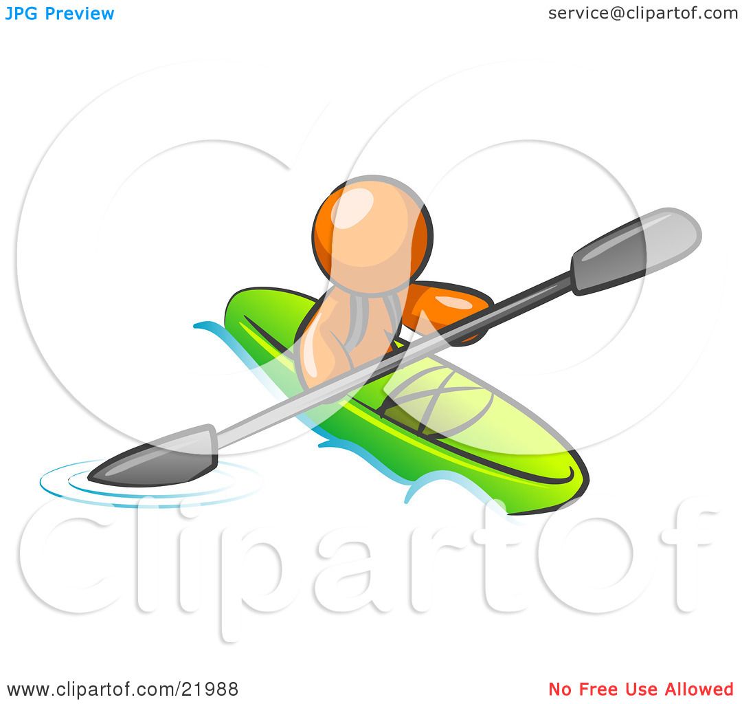 Clipart Kayaking