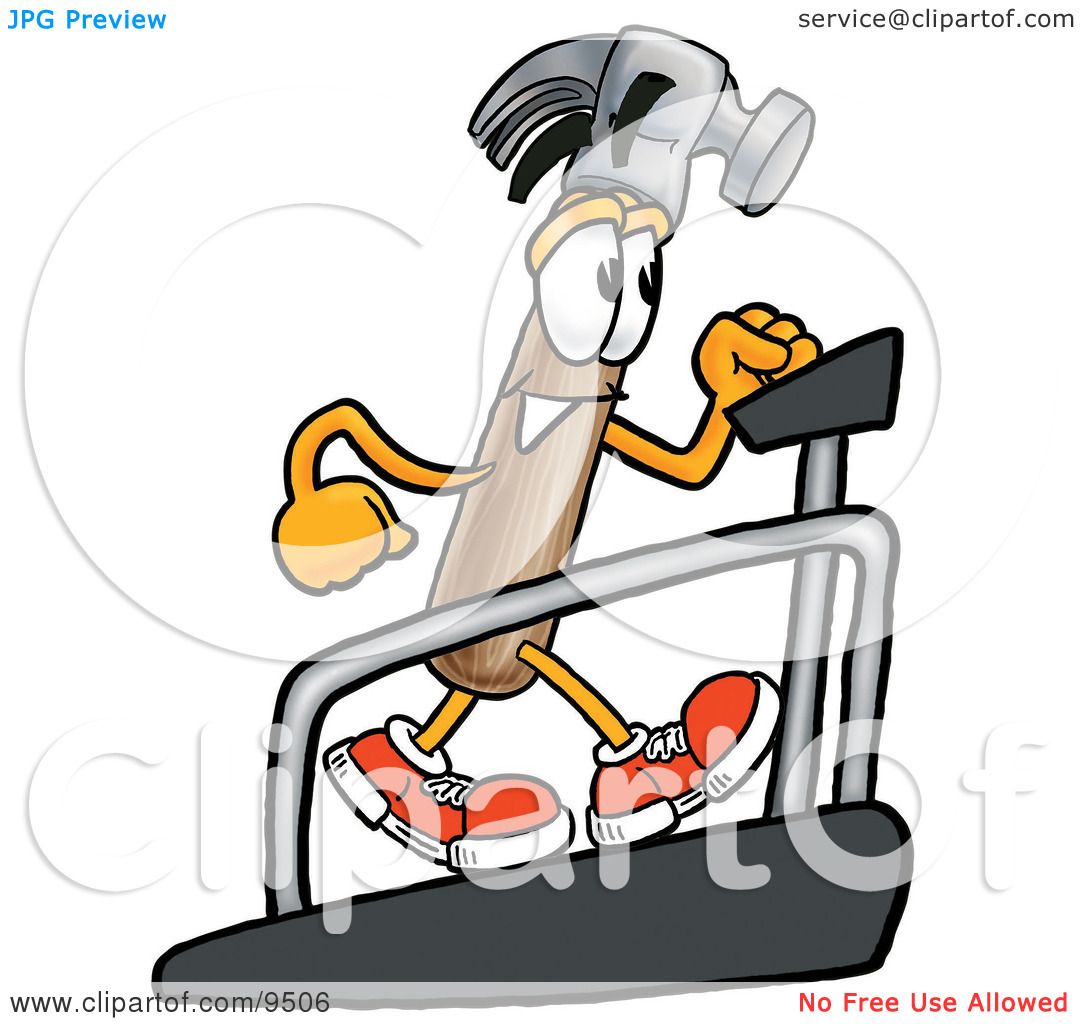 funny treadmill clipart - photo #47