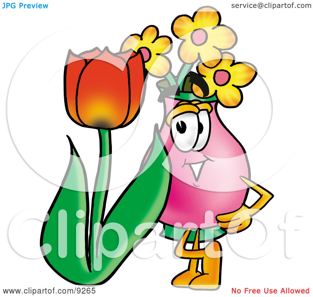 Cartoon Tulips