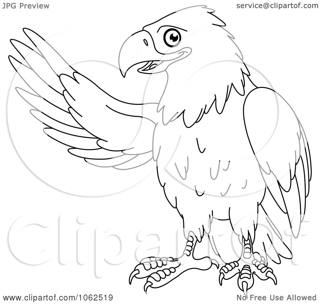 eagle clip art outline - photo #31