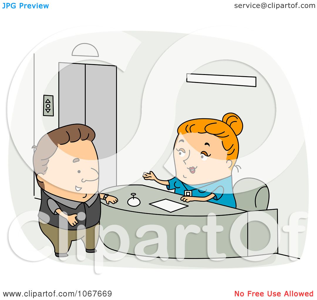funny receptionist clipart - photo #37