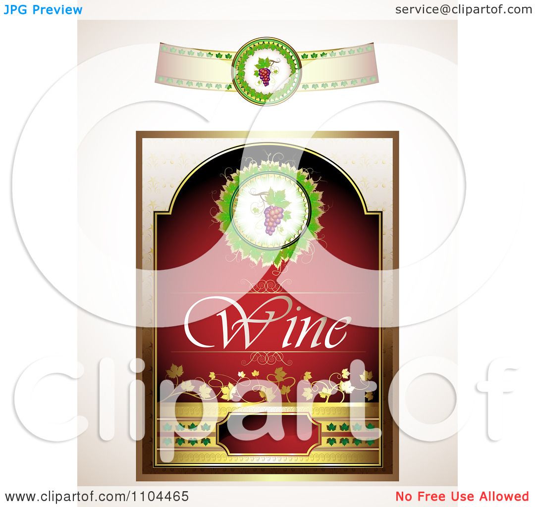 wine label clipart - photo #20