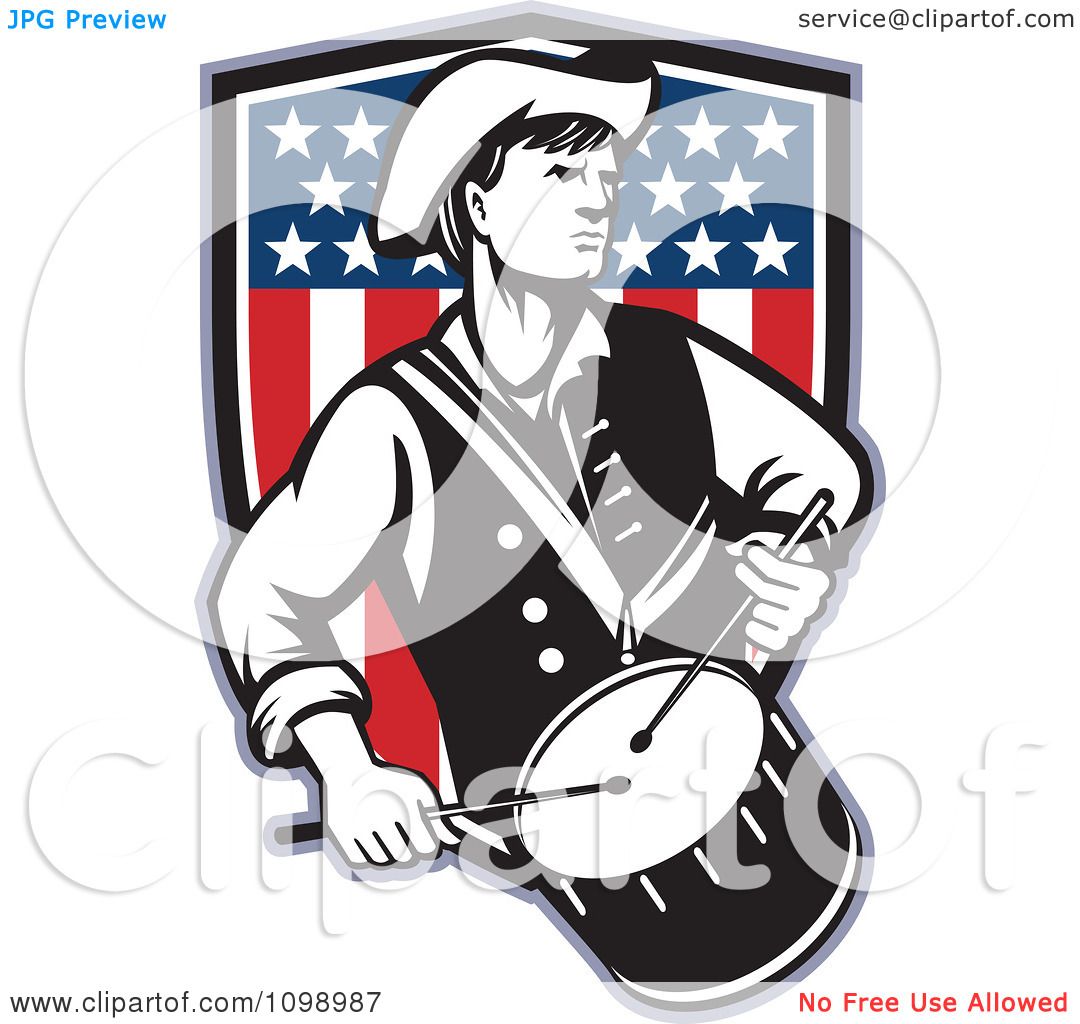 clipart of revolutionary war soldiers - photo #28