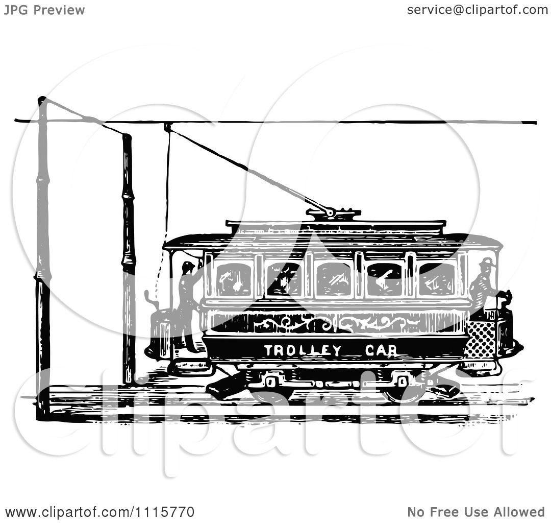 free clip art trolley car - photo #38