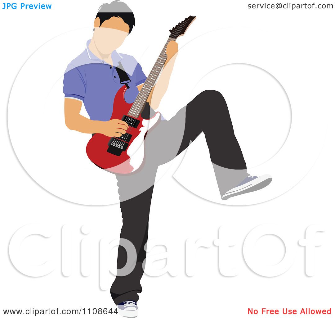 clipart man playing guitar - photo #19