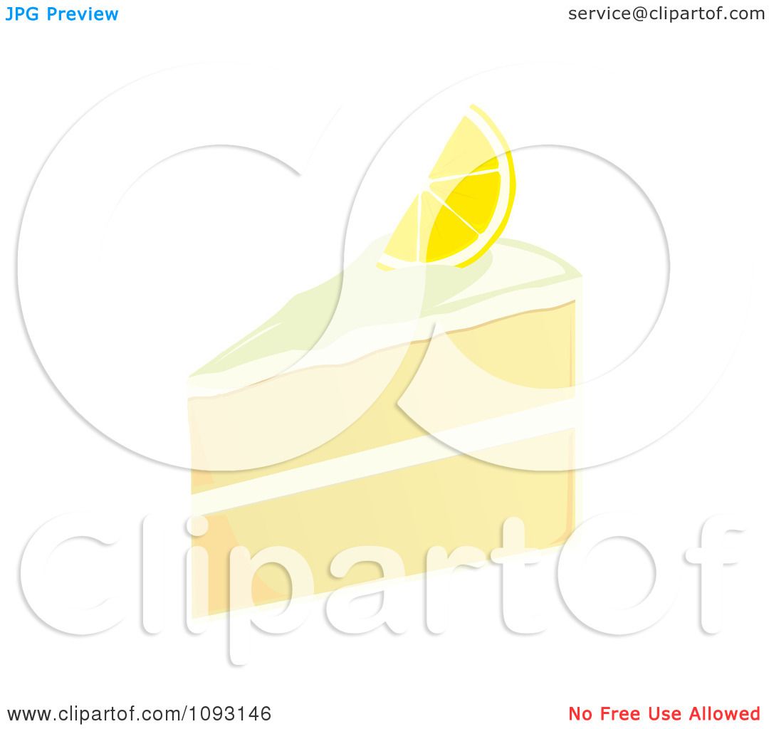 lemon cake clipart - photo #7