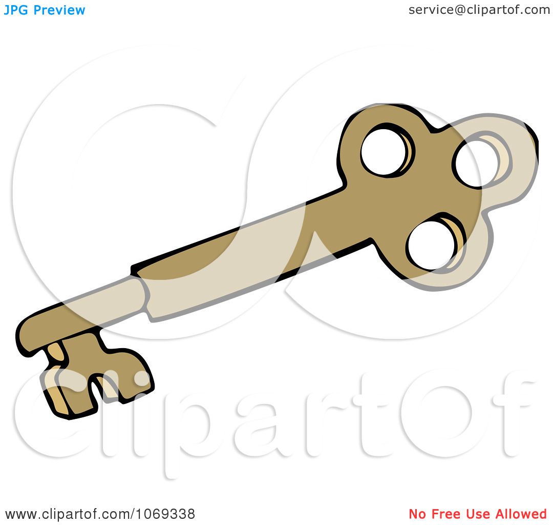 skeleton key clipart free vector - photo #24