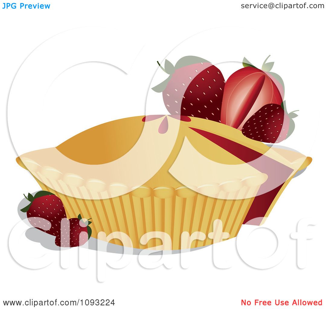 strawberry pie clipart - photo #10
