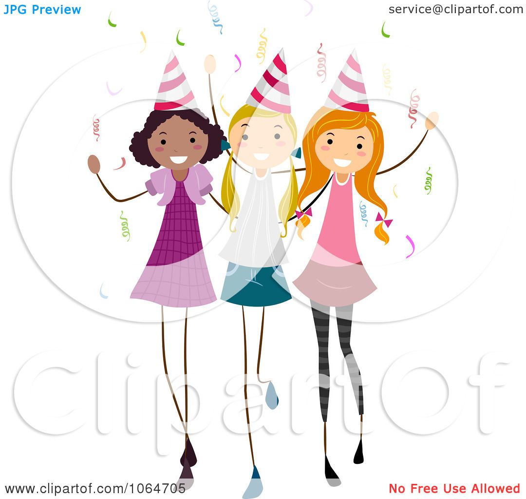 girl party clipart - photo #21