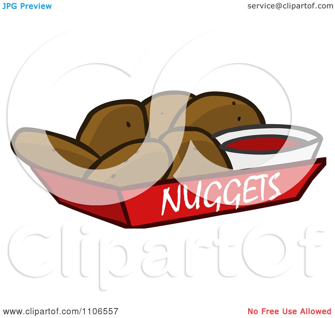 chicken nuggets clipart - photo #41
