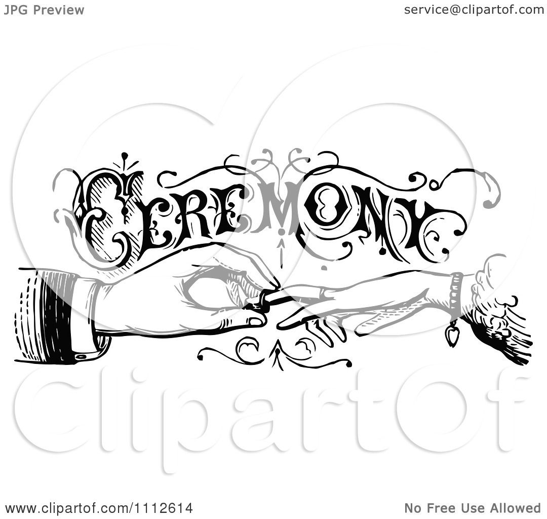 ring ceremony clipart - photo #3