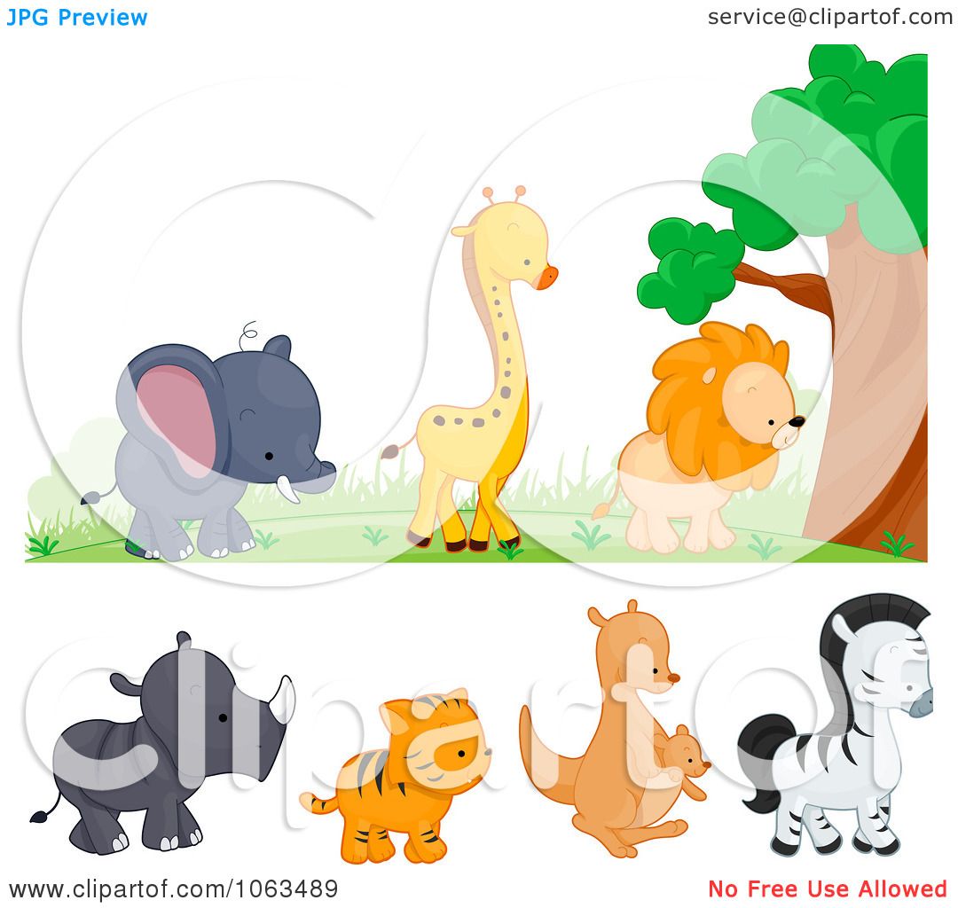 clipart pictures of wild animals - photo #44