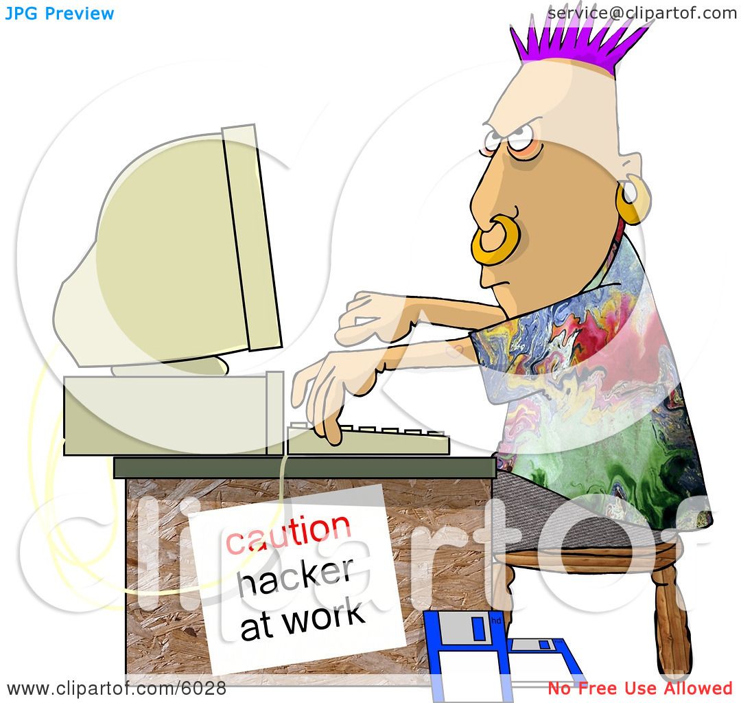 computer hacking clipart - photo #21