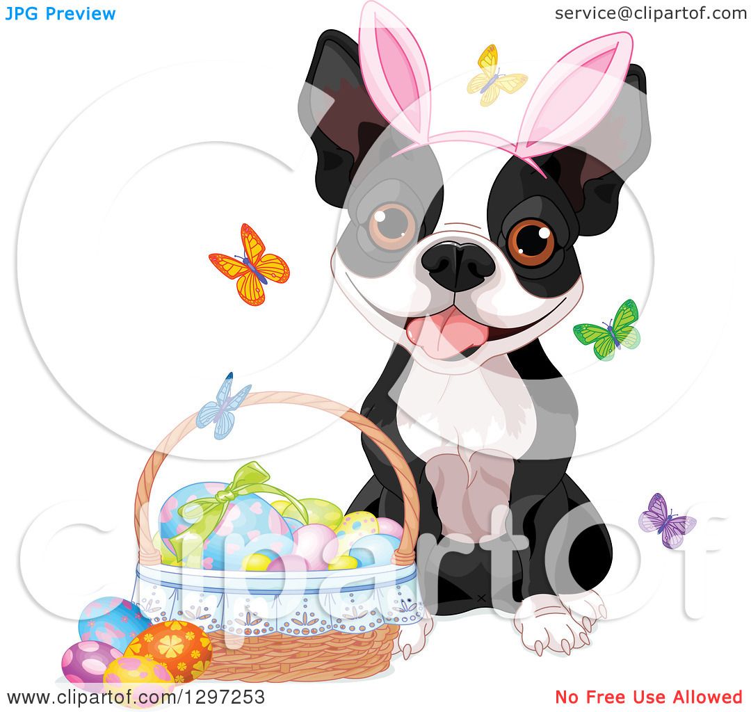 easter dog clipart - photo #28